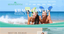 Desktop Screenshot of kilmandental.com
